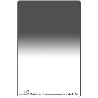 Kase 100 x 150mm Wolverine Medium-Edge Slim 1.1mm Thick Graduated ND 0.9 Filter (3-Stop)