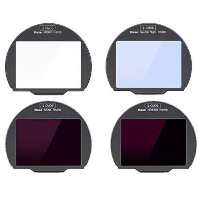 Kase Clip-in 4 in 1 Filter Set (UV, Neutral Night, ND 1.8, ND 3.0) for Canon R5/R6/R3 Camera