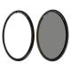Kase 77mm Wolverine KW Revolution Magnetic CPL + ND64 6 Stop ND Combo Filter with 77mm Magnetic Adapter Ring 1