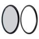 Kase 82mm KW Revolution Magnetic CPL + ND8 3 Stop ND Combo Filter with 82mm Magnetic Adapter Ring 1