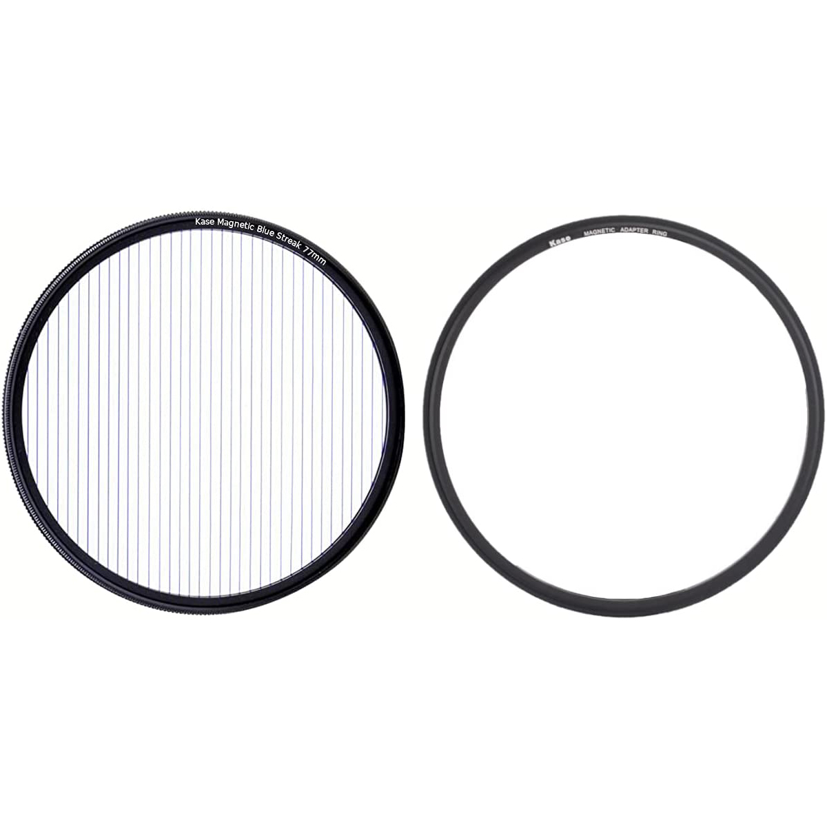 Kase 77mm Wolverine Blue Streak Filter with Adapter Ring