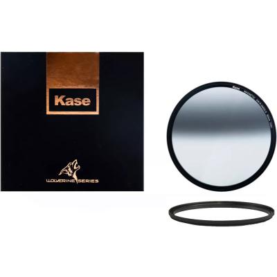  Kase 82mm Wolverine Magnetic Reverse Graduated Neutral Density 0.9 Filter with 82mm Lens Adapter Ring (3-Stop)