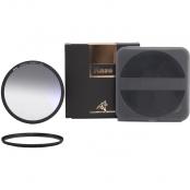  Kase 72mm Wolverine Magnetic Soft-Edge Graduated Neutral Density 0.9 Filter with 72mm Lens Adapter Ring (3-Stop)