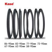 Kase Wolverine 95mm Magnetic 7 Step Up Adapter Ring Set 58mm, 62mm, 67mm, 72mm, 77mm, 82mm, 86mm to 95mm
